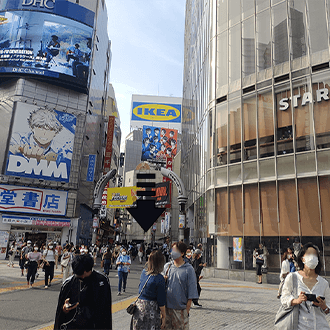 渋谷スクランブル交差点